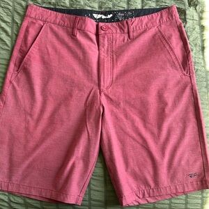 Men’s Fly Racing Shorts. Size 36. Red